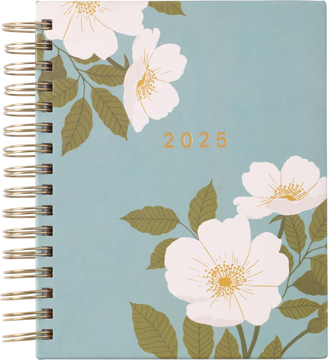 Eccolo 20242025 Spiral Fun Planner White Floral