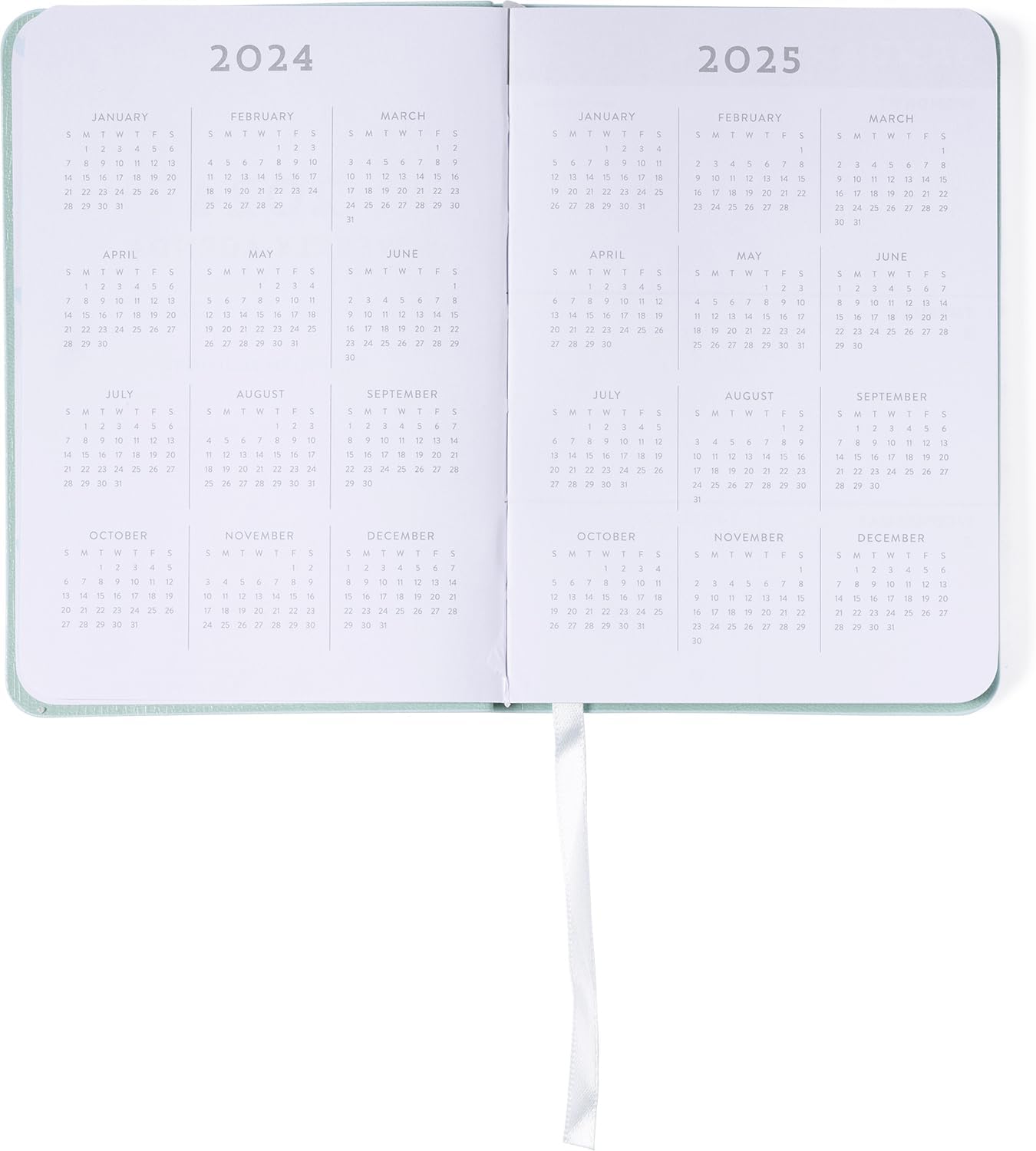 Eccolo 2024 Light Blue Pocket Weekly Planner