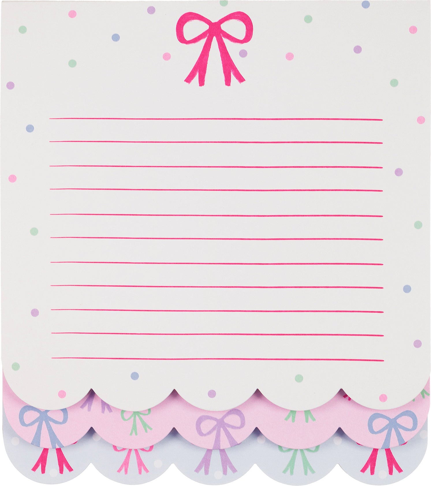 Dayna Lee Layered Notepad Bows 6.5x7