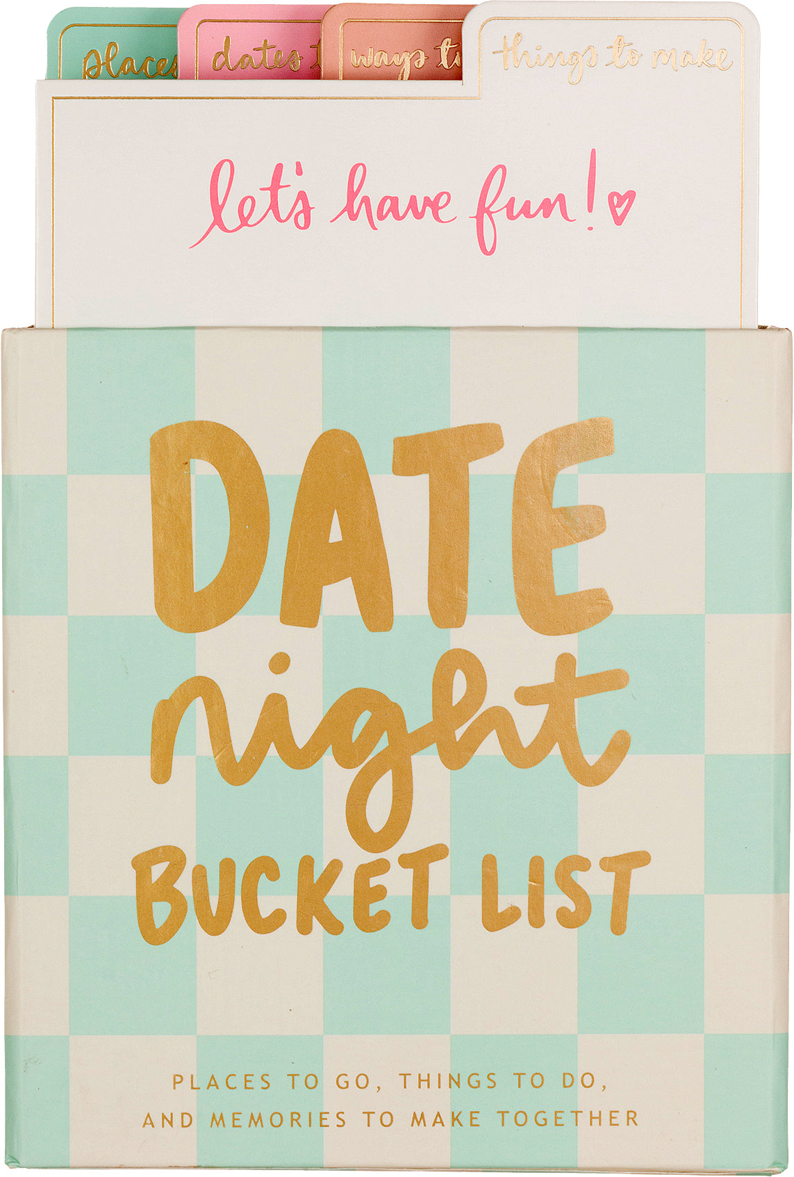 Dayna Lee Date Night Couples Bucket List Card Set